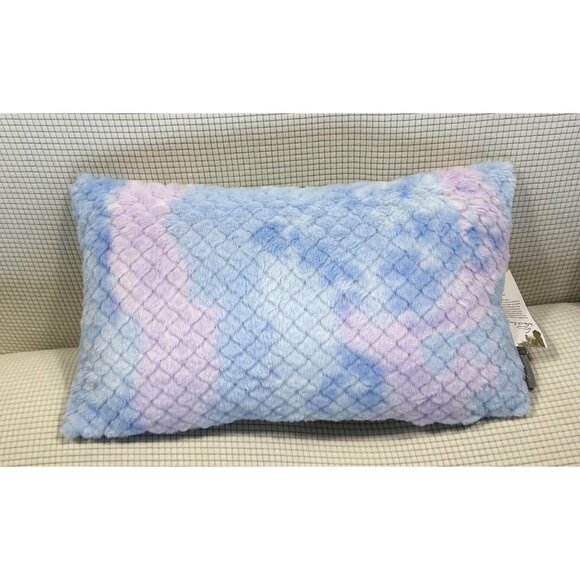 Aviva Stanoff Soft Textured Purple Pink Blanket and 2 Pillow set, NWT, MSRP $799 - Picture 9 of 12